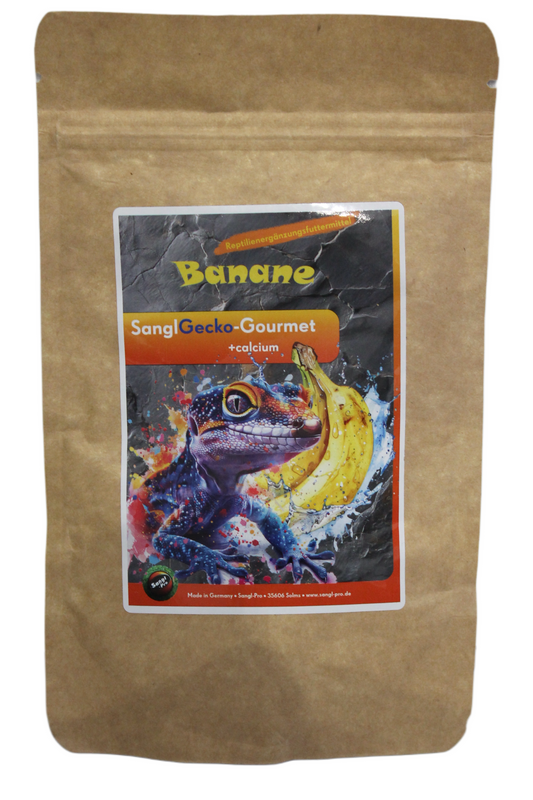 SanglGecko-Gourmet (Banane) + Calcium