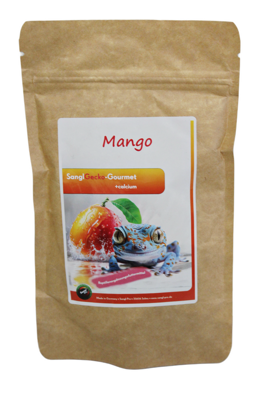 SanglGecko-Gourmet (Mango) + Calcium